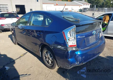 2011 Toyota Prius Two из США, поврежденный, VIN JTDKN3DU4B1473082